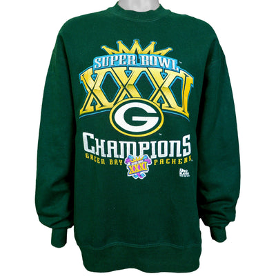 NFL (Pro Player) - Green Bay Packers, Super Bowl XXXI Champions Crew Neck Sweatshirt 1997 X-Large