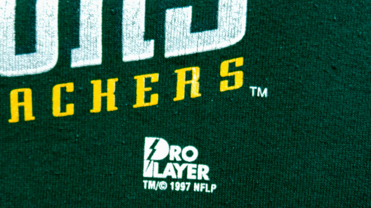 NFL (Pro Player) - Green Bay Packers Champions Sweatshirt 1997 X-Large Vintage Retro Football