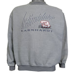 NASCAR (Chase) - Grey Dale Earnhardt #3 Intimidator Crew Neck Sweatshirt 1990s Large