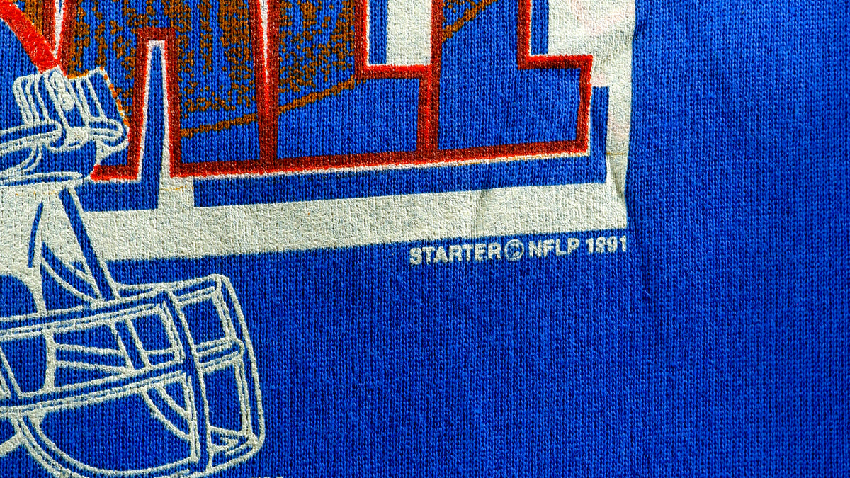 Starter - New York Giants Sweatshirt 1991 Large Vintage Retro Football