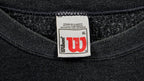 Wilson - Dark Grey Spell-Out Sweatshirt 1990s X-Large Vintage Retro