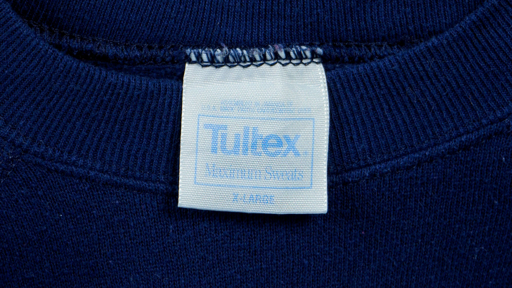 NFL (Tultex) - Dallas Cowboys Spell-Out Sweatshirt 1990s Large Vintage Retro Football