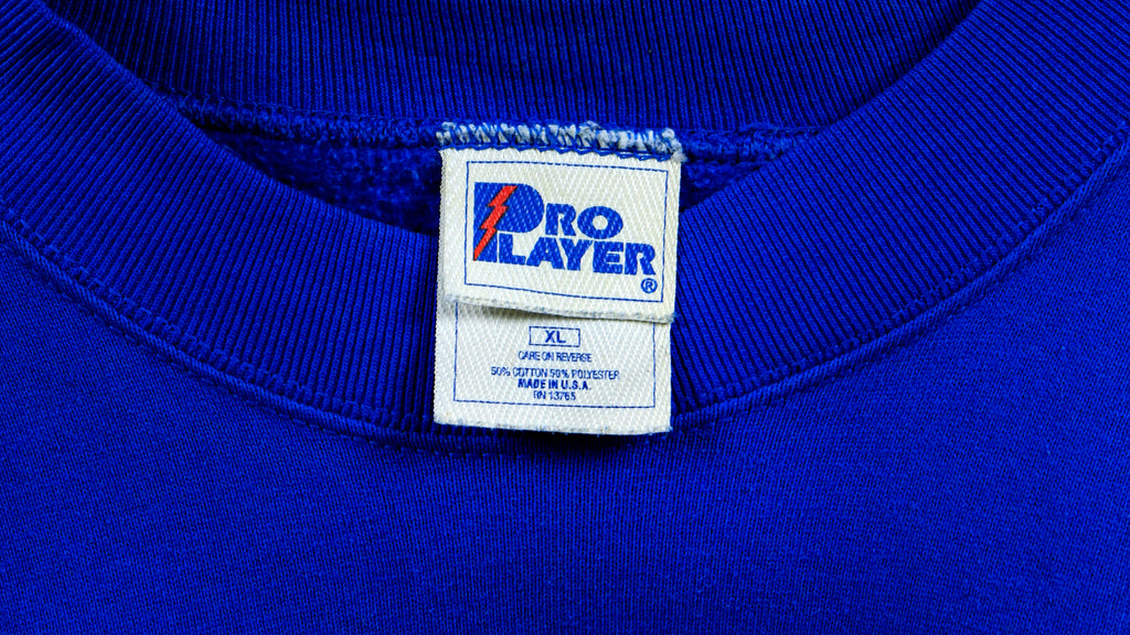 NFL (Pro Player) - Buffalo Bills Spell-Out Sweatshirt 1990s Large Vintage Retro Football