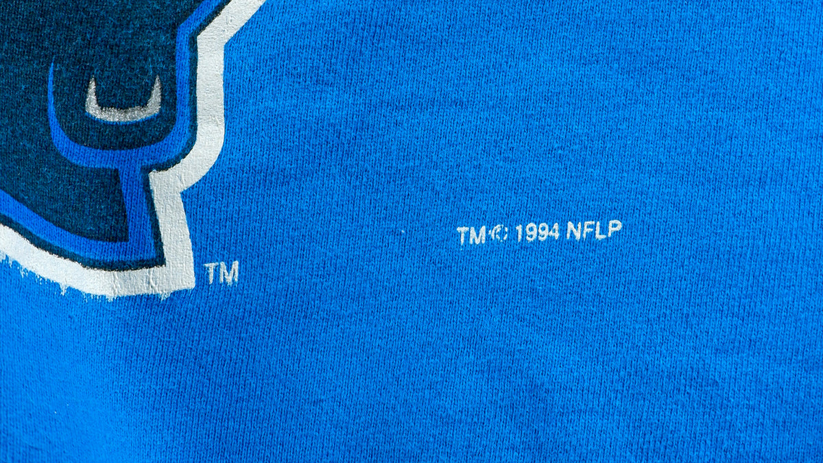 NFL (Salem) - Carolina Panthers Crew Neck Sweatshirt 1994 Large  Vintage Retro Football