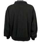 Nautica - Black ​1/4 Zip Sweatshirt 1990s X-Large Vintage