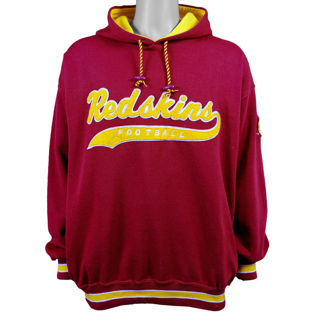 Starter - Washington Redskins Hooded Sweatshirt 1990s X-Large Vintage Retro Football