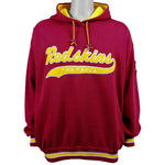 Starter - Washington Redskins Hooded Sweatshirt 1990s X-Large Vintage Retro Football