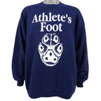 Vintage (Hanes) - Athletes Foot / Iditarod Trail Sled Dog Race Alaska Sweatshirt 1994 Large