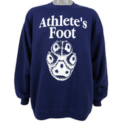Vintage (Hanes) - Athletes Foot / Iditarod Trail Sled Dog Race Alaska Sweatshirt 1994 Large