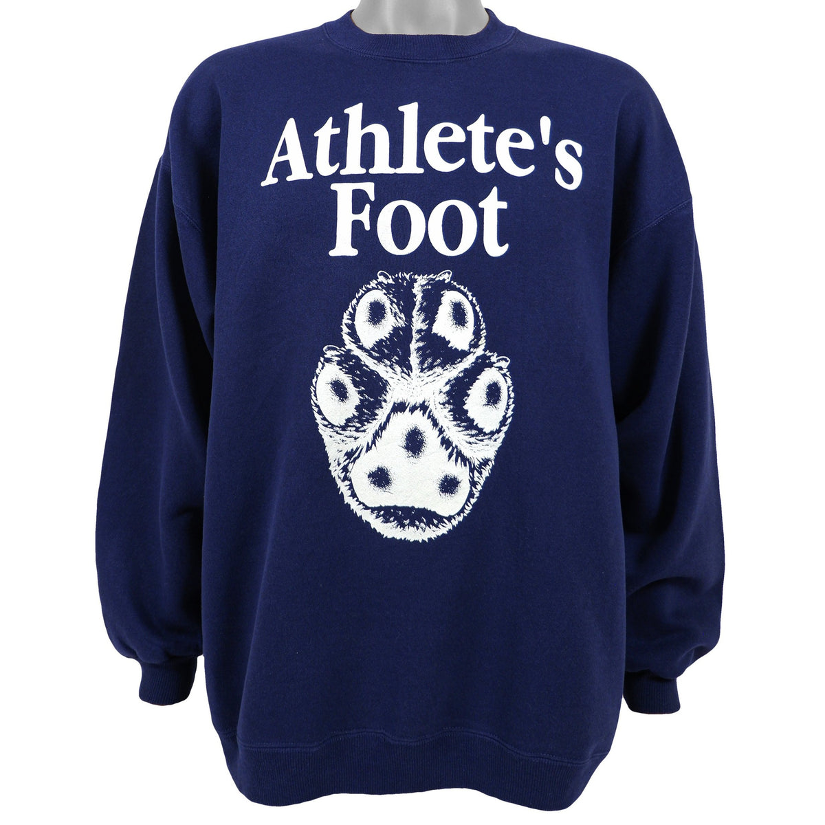 Vintage (Hanes) - Athletes Foot / Iditarod Trail Sled Dog Race Alaska Sweatshirt 1994 Large
