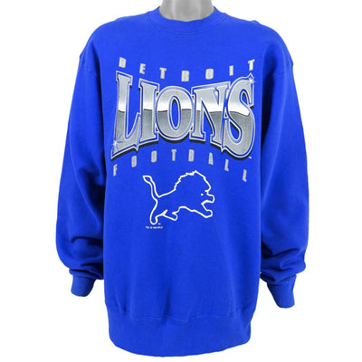 NFL (Salem) - Detroit Lions Crew Neck Sweatshirt 1994 Large