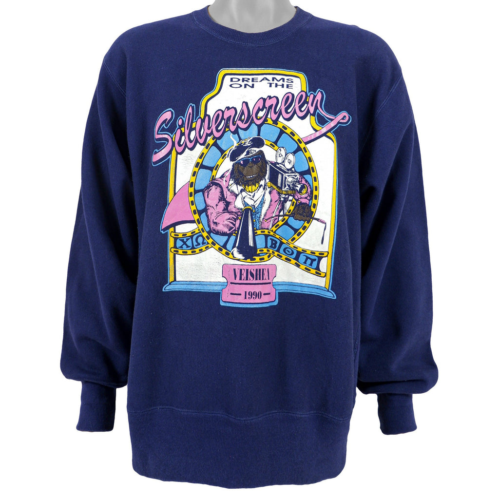 Lee - Dreams on the Silverscreen - Veishea Sweatshirt 1990 Large Vintage Retro