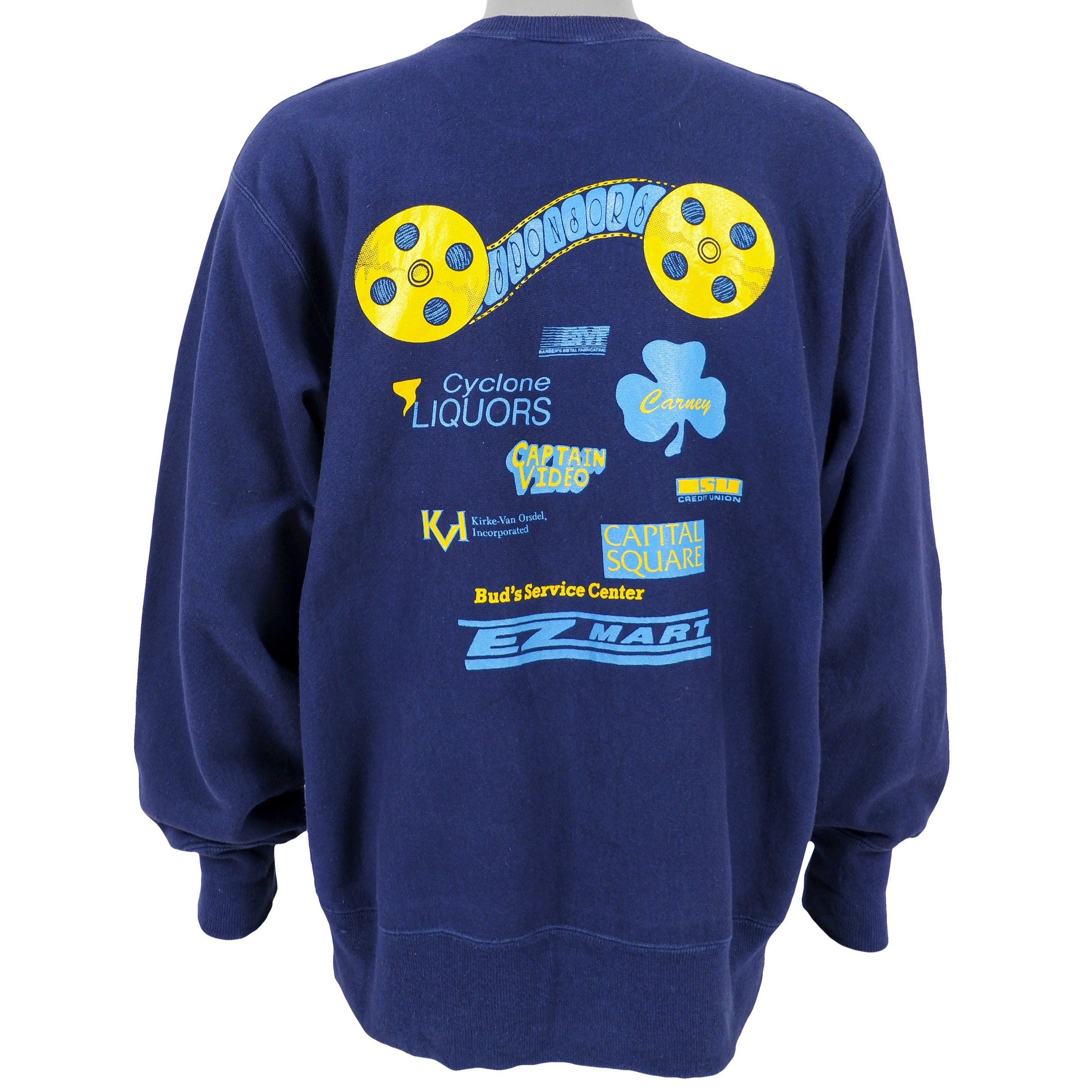 Lee - Dreams on the Silverscreen - Veishea Sweatshirt 1990 Large Vintage Retros