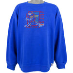 NFL (Logo 7) - Buffalo Bills Spell-Out Sweatshirt 1990s XX-Large Vintage Retro Football