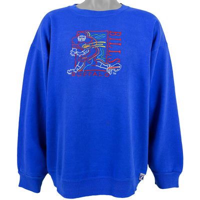 NFL (Logo 7) - Buffalo Bills Spell-Out Crew Neck Sweatshirt 1990s XX-Large