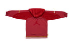 Jordan - Red Jumpman Hooded Warm-up Jacket 1990s Small Vintage Retro 
