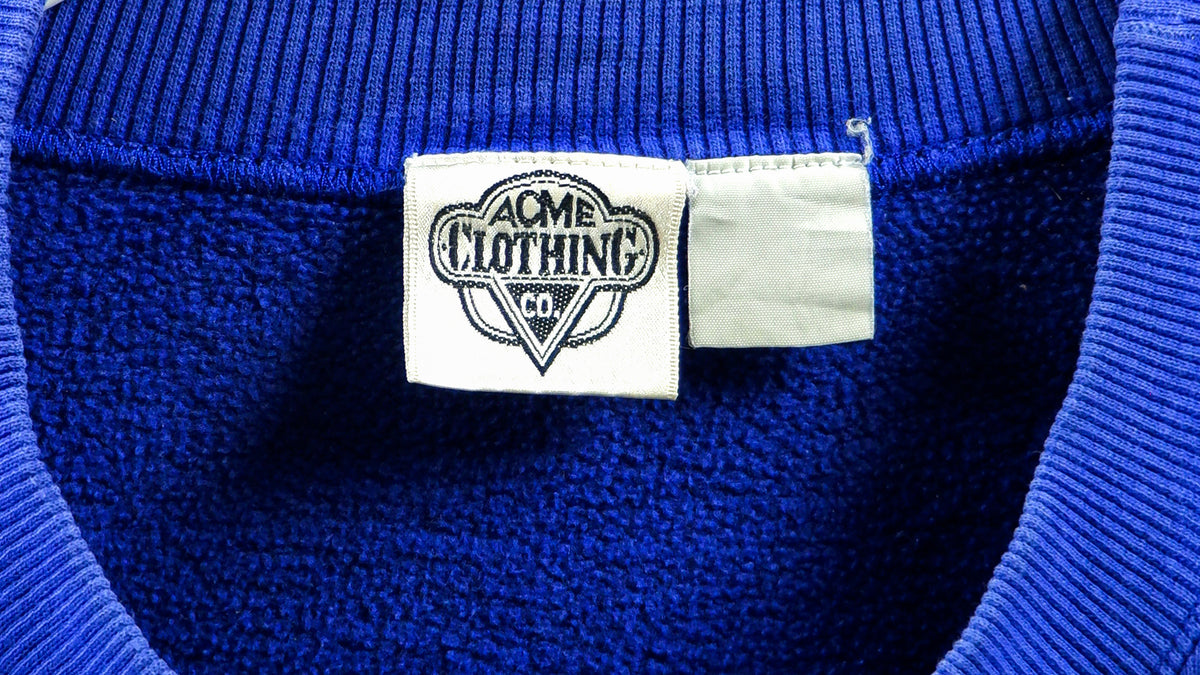 Vintage (Acme) - Looney Tunes Sailing For The Cup Embroidered Sweatshirt 1990s Large Vintage Retro
