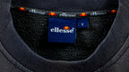 Ellesse - Dark Grey Spell-Out Sweatshirt 1990s Medium Vintage Retro