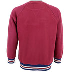 Fila - Red Spell-Out Crew Neck Sweatshirt 1990s Medium Vintage Retro