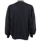 Vintage - Black Grizzly Bear Crew Neck Sweatshirt 1990s Large Vintage Retro