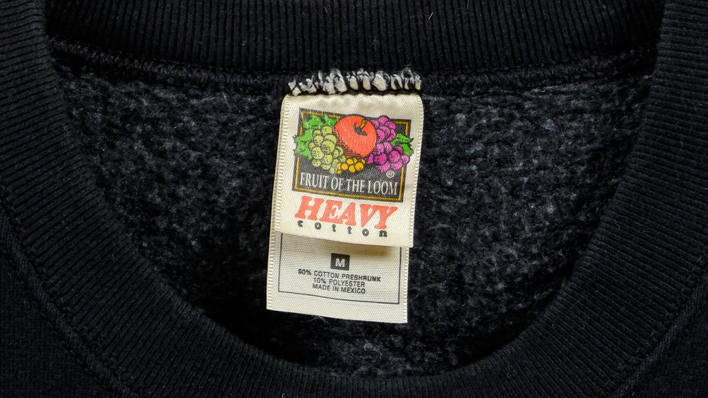 Vintage - Black Guinness Sweatshirt 1990s Medium Vintage Retro