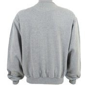 Vintage (Jerzees) - Grey Labrador Retriver Crew Neck Sweatshirt 1990s Medium Vintage Retro