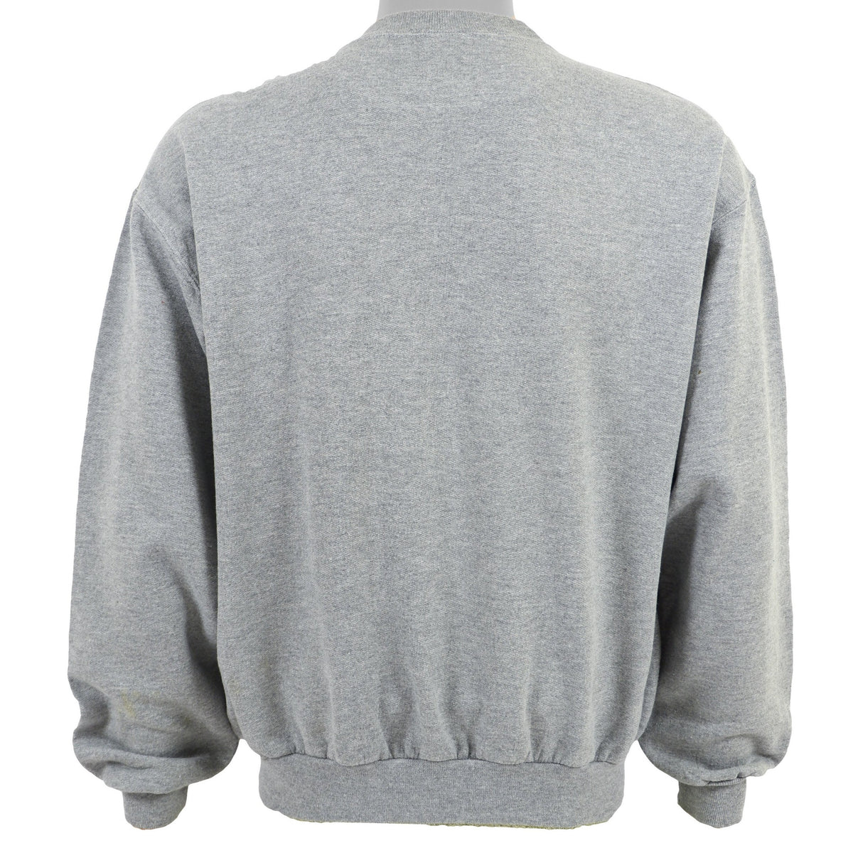 Vintage (Jerzees) - Grey Labrador Retriver Crew Neck Sweatshirt 1990s Medium Vintage Retro