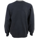 Vintage - Black Firefighters Crew Neck Sweatshirt 1990s Medium Vintage Retro