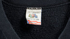 Vintage - Black Firefighters Crew Neck Sweatshirt 1990s Medium Vintage Retro