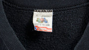 Vintage - Black Firefighters Crew Neck Sweatshirt 1990s Medium Vintage Retro