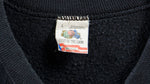 Vintage - Black Firefighters Crew Neck Sweatshirt 1990s Medium Vintage Retro