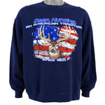 Vintage - Deer Hunting, An American Tradition Crew Neck Sweatshirt 1990s Large