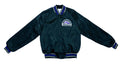 MLB (Chalk Line) - Colorado Rockies Satin Jacket 1990s Medium Vintage Retro Baseball 