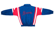 Starter - Atlanta Braves Spell-Out Windbreaker 1990s Medium Vintage Retro Baseball MLB