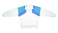 Adidas - White & Blue Track Jacket 1990s Medium Vintage Retro