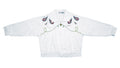 Ellesse - White Royal Bomber Jacket 1990s Large Vintage Retro