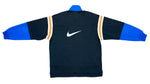 Nike - Black & Blue Big Check Track Jacket 1990s Large Vintage Retro