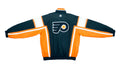 Starter - Philadelphia Flyers Windbreaker 1990s X-Large NHL Hockey Retro Vintage