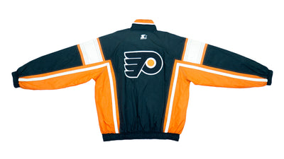 Starter - Philadelphia Flyers Windbreaker 1990s X-Large