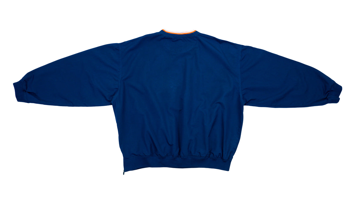 Nike - Team Wear Illinois Pullover Windbreaker 1990 XX-Large Vintage Retro 