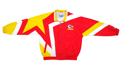 Starter - Kansas City Chiefs Windbreaker 1990s X-Large