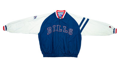 NFL (Pro Player) - Buffalo Bills Big Logo Button-up Jacket 1990s XX-Large