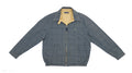 Vintage Retro Harrington Nautica - Reversible Beige and Checked Grey Classic Jacket 1990s Medium
