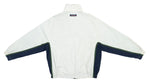 Vintage Retro Nautica - White Spellout Jacket 1990s Large