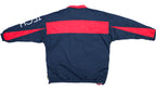 FILA - Navy and Red Spell Out Jacket 1990s XX-Large