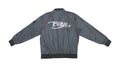 FUBU - Black Big Spell-Out Jacket 1990s Large Vintage Retro