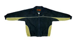 Nike - Black & Gold Premier Windbreaker 1990s Large Vintage Retro