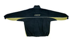 Nike - Black & Gold Premier Windbreaker 1990s Large Vintage Retro