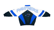NFL (Pro Player) - Carolina Panthers Windbreaker 1990s X-Large Vintage Retro Football