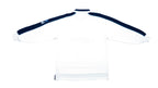 Head - White & Blue 1/4 Zip Spell-Out Track Jacket 1990s Medium Vintage Retro 